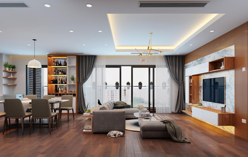 Cho thuê gấp căn hộ chung cư 3 phòng ngủ 115m2 tòa A1 An Bình City - giá ưu đãi